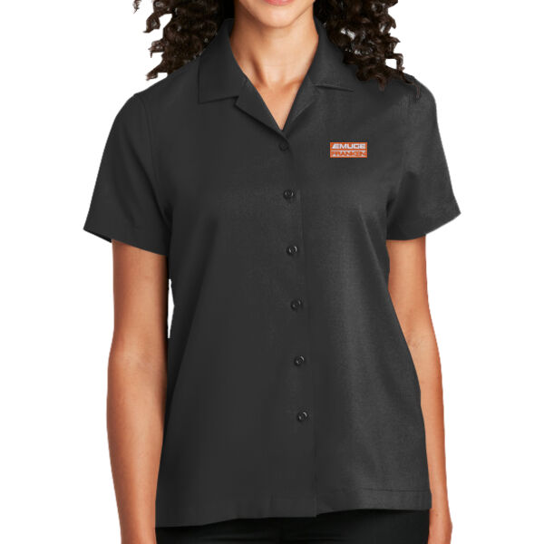 Emuge Franken - Ladies Short Sleeve Performance Staff Shirt Thumbnail