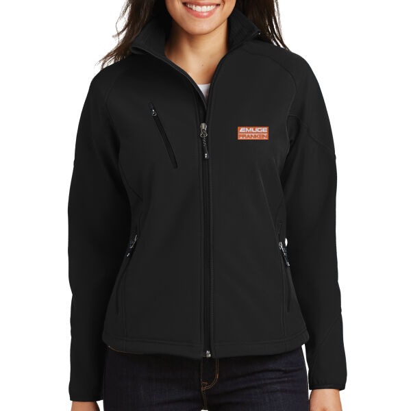 Emuge Franken - Women's Textured Soft Shell Jacket Thumbnail