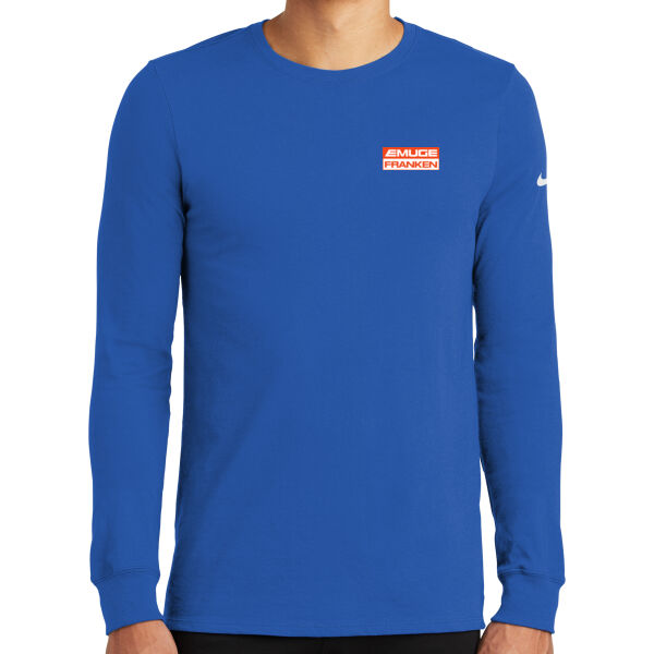 Emuge Franken - Dri FIT Cotton/Poly Long Sleeve Tee Thumbnail